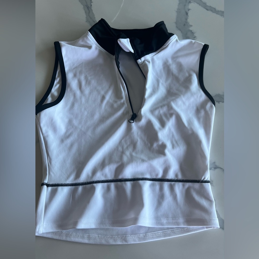 White tennis shirt